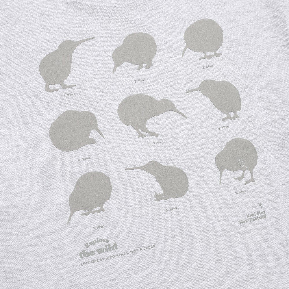 【NATIONAL GEOGRAPHIC】KIWI MOTION GRAPHIC ECO半袖Tシャツ NATIONAL GEOGRAPHIC】KIWI MOTION GRAPHIC ECO半袖Tシャツ
