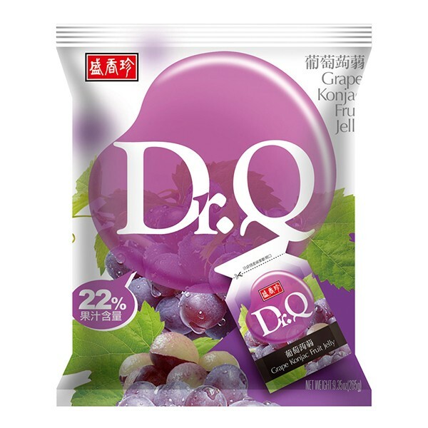 （箱購）盛香珍 DR.Q蒟蒻果凍265g(10包入/箱) (葡萄/荔枝/芒果)
