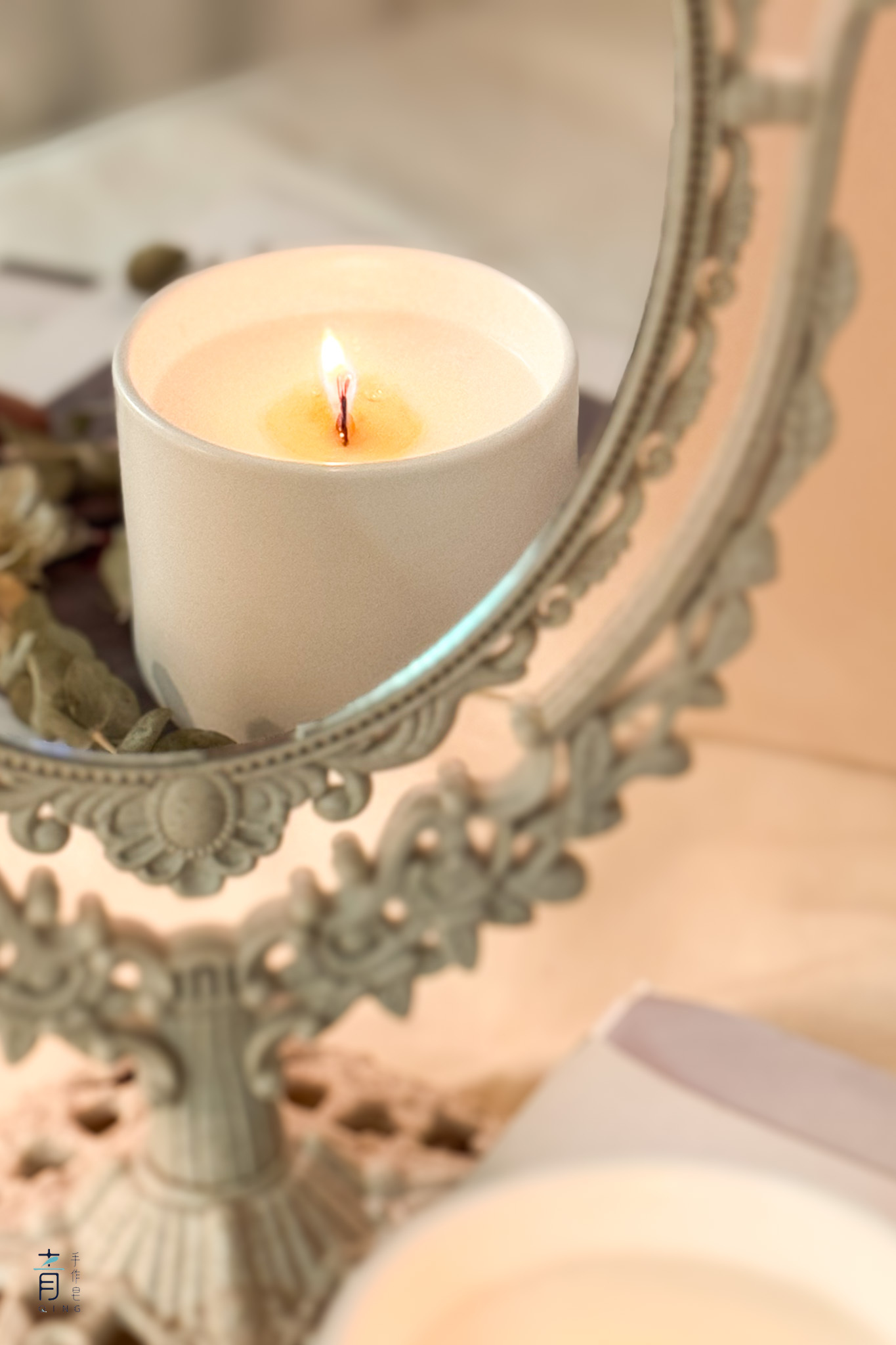 花朵調香蠟燭課程