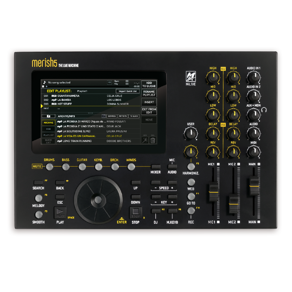 M-live M-live / Merish 5 & 5+ 現場演出音樂工作站 — 三峽配件 / 週邊｜YA! 玩音樂