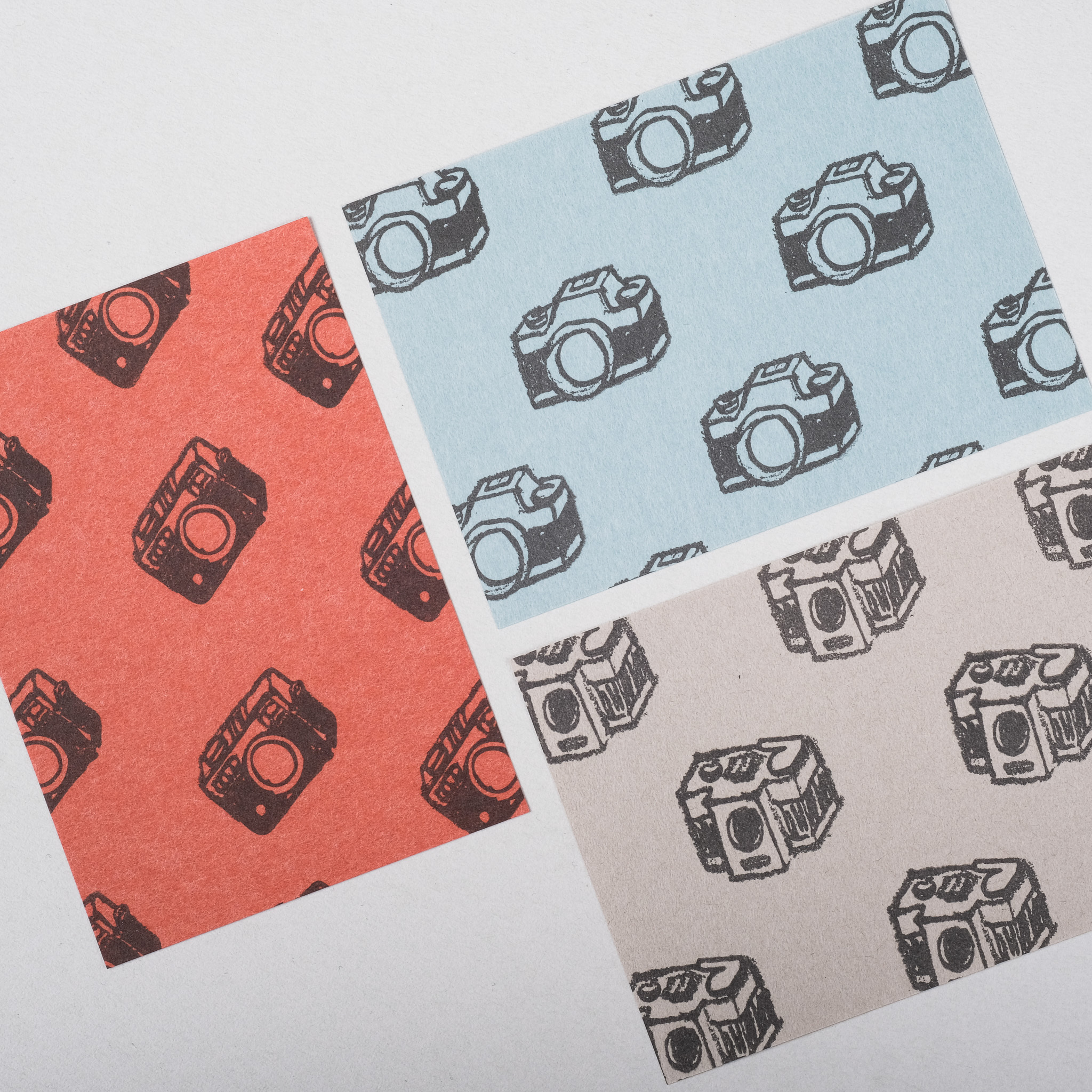 手繪感相機系列 膠版印章/一分之一工作室/臺灣