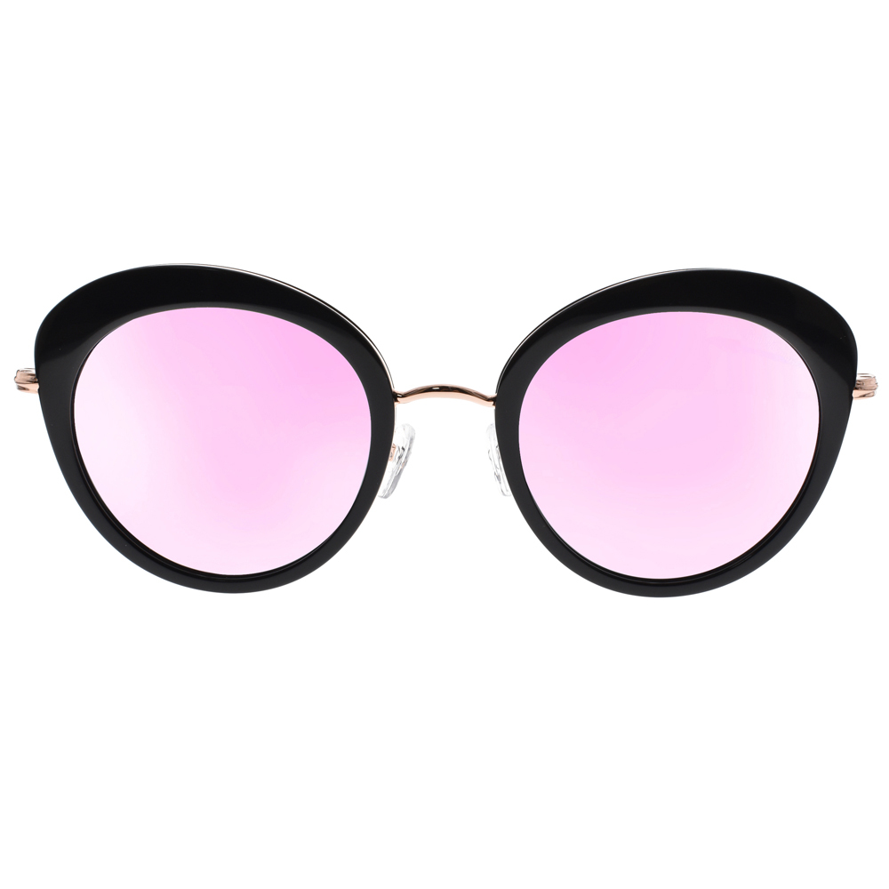 【PAUL HUEMAN】PHS1097A (三色) 復古貓眼框太陽眼鏡 (水銀鏡面)