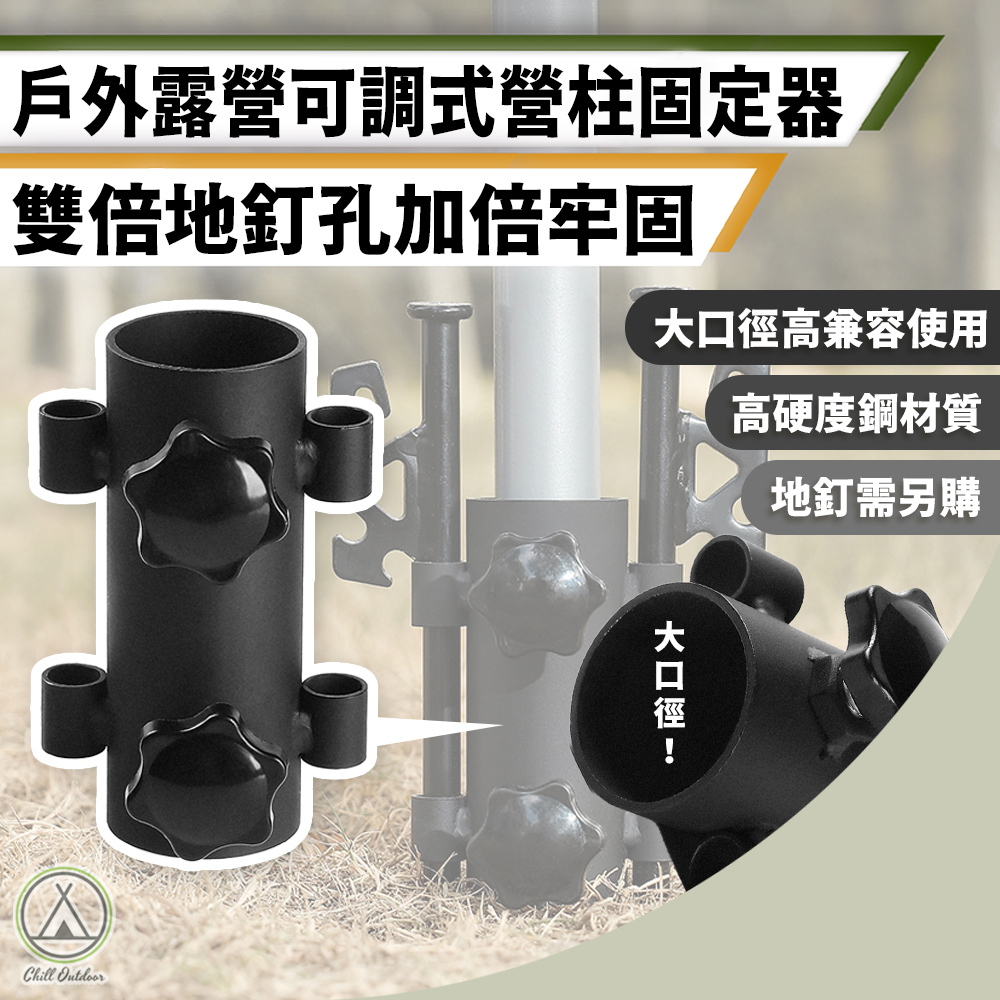 可調節營柱固定器
