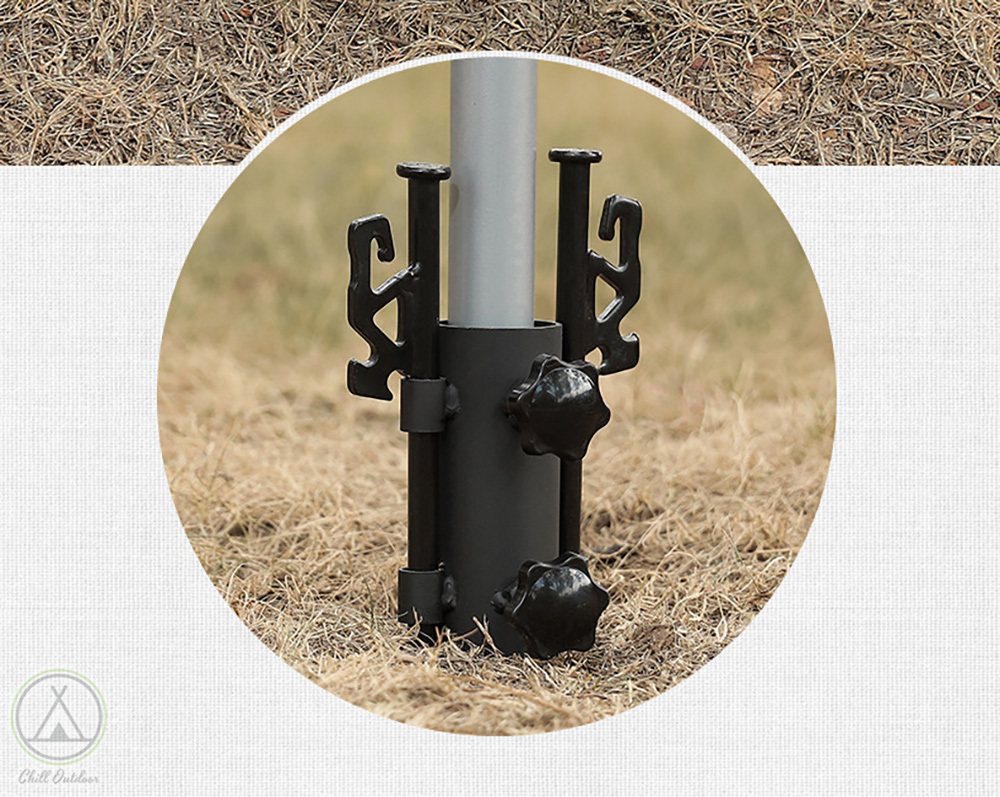 可調節營柱固定器