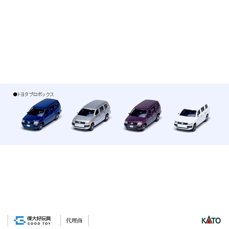 KATO 23-652 Toyota 豐田汽車 (Probox) (4入)
