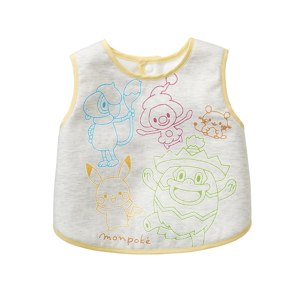 Monpoke - 口水肩 (灰色)