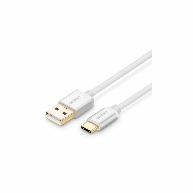 UGREEN - 20815 USB 2.0 to Type-C (MM) 手機轉接頭數據線充電線 -鍍金頭+編織線 (3M)