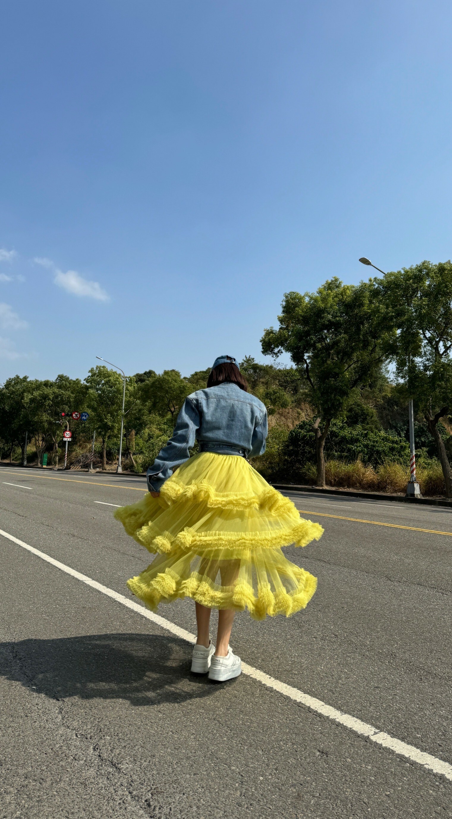 設計款浪漫漸層紗裙