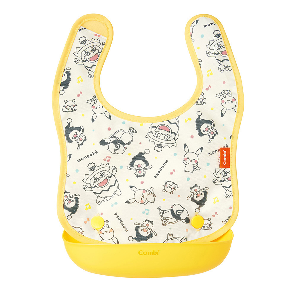 Monpoke X Combi - Pokemon 可拆式防油污食飯圍兜