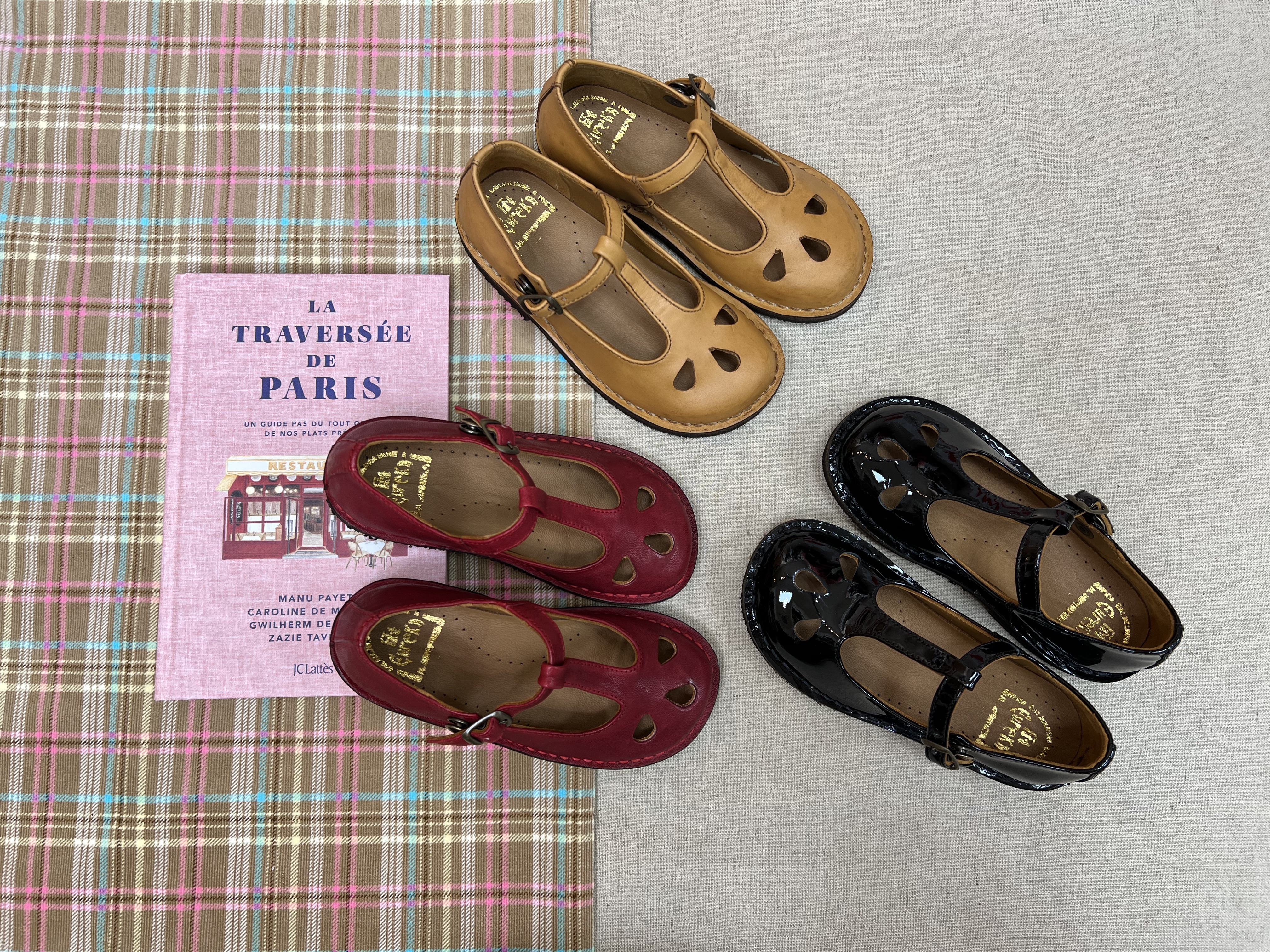 （預購）EUREKA 真皮水滴瑪莉珍 暗扣款式