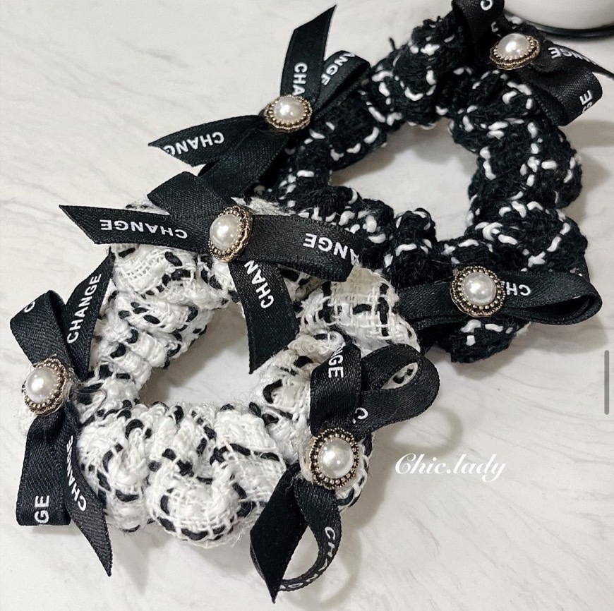 清潭洞歐膩的髮圈