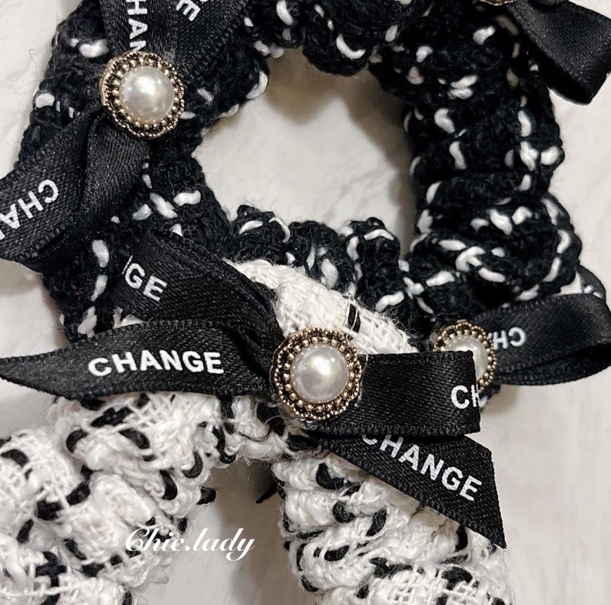 清潭洞歐膩的髮圈