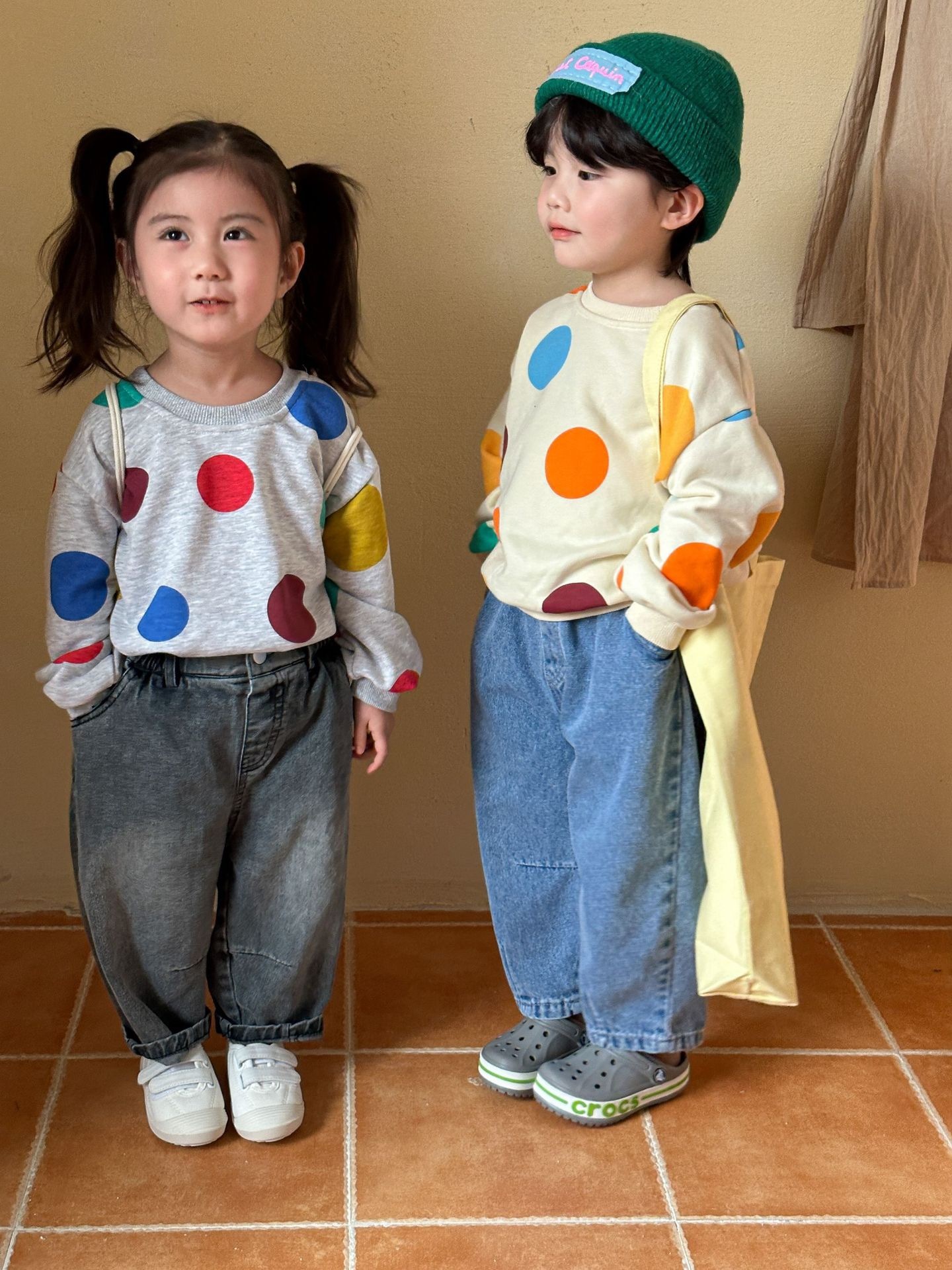 美式寬鬆感牛仔褲