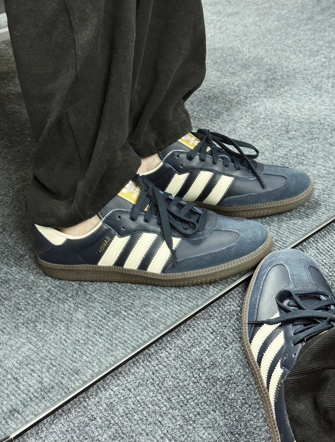 【預購】 Adidas Orginals Samba 藏青色 復古 板鞋 德訓鞋 復古德訓鞋