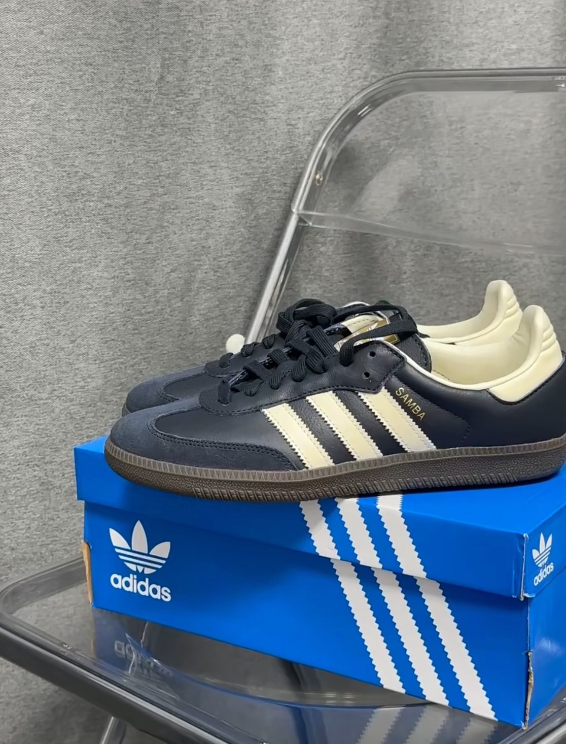 【預購】 Adidas Orginals Samba 藏青色 復古 板鞋 德訓鞋 復古德訓鞋