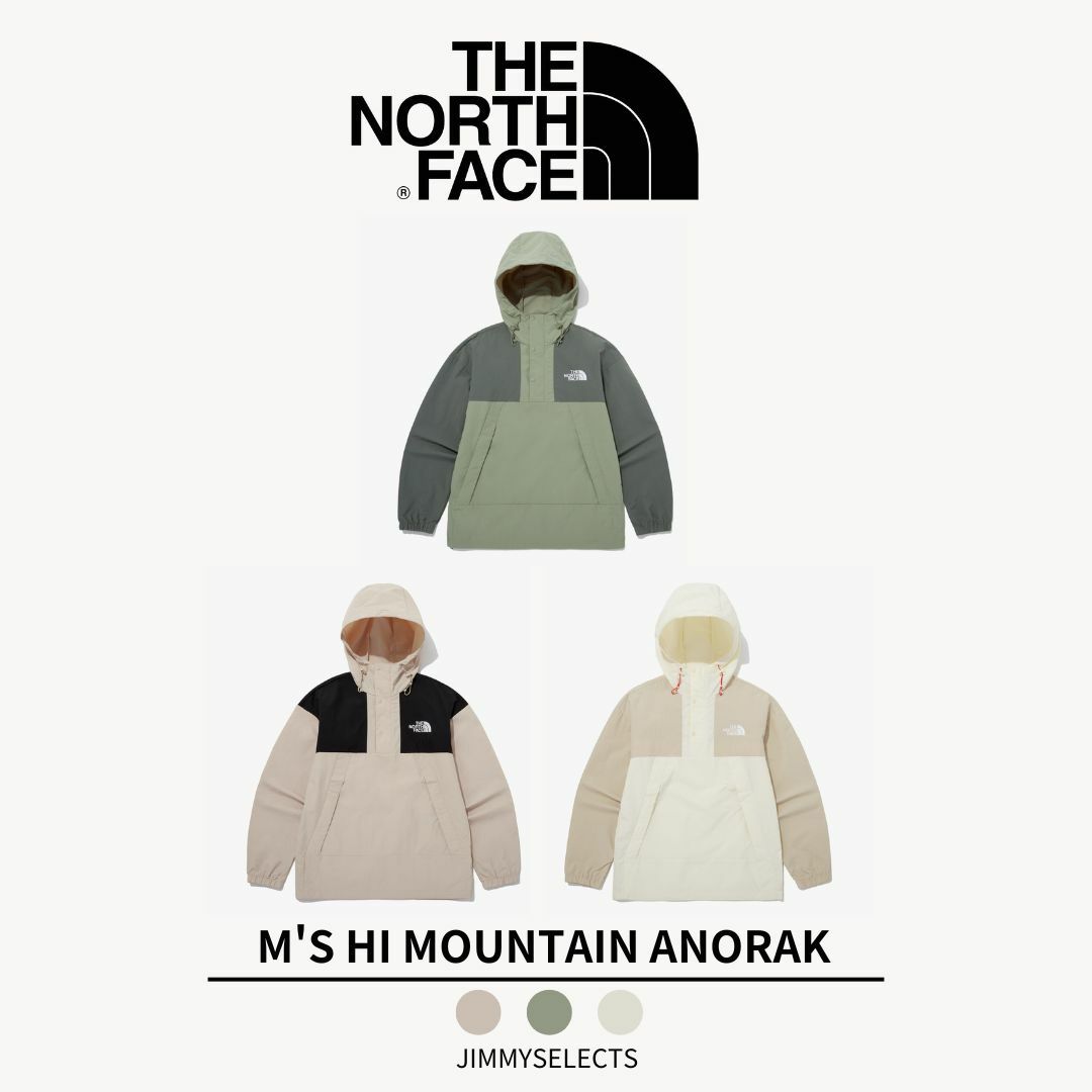 THE NORTH FACE 北臉 男 HI MOUNTAIN ANORAK 連帽外套 NA3BQ05