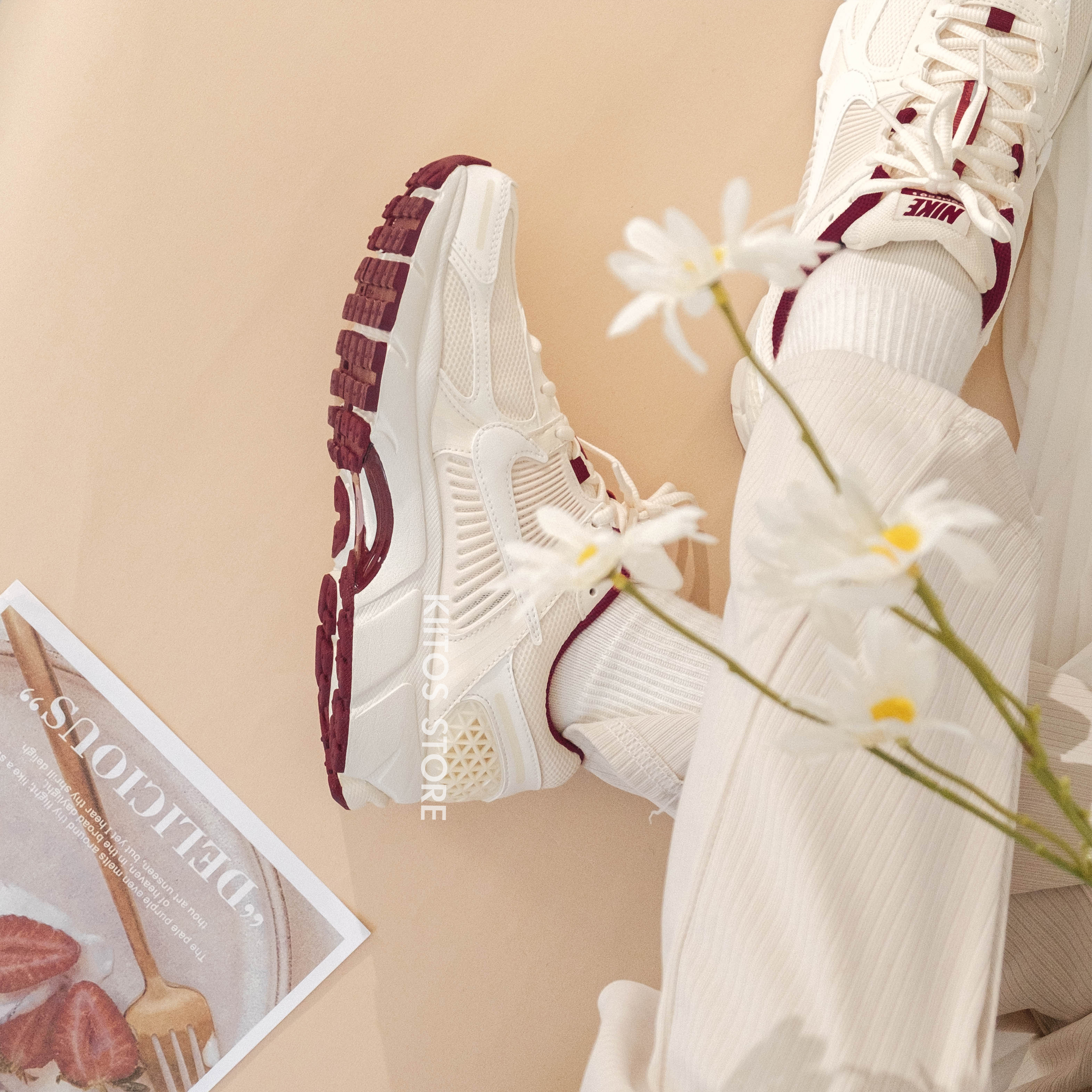 Nike Zoom Vomero 5 "Valentine's Day" 情人節限定 奶油酒紅 HF0737-111