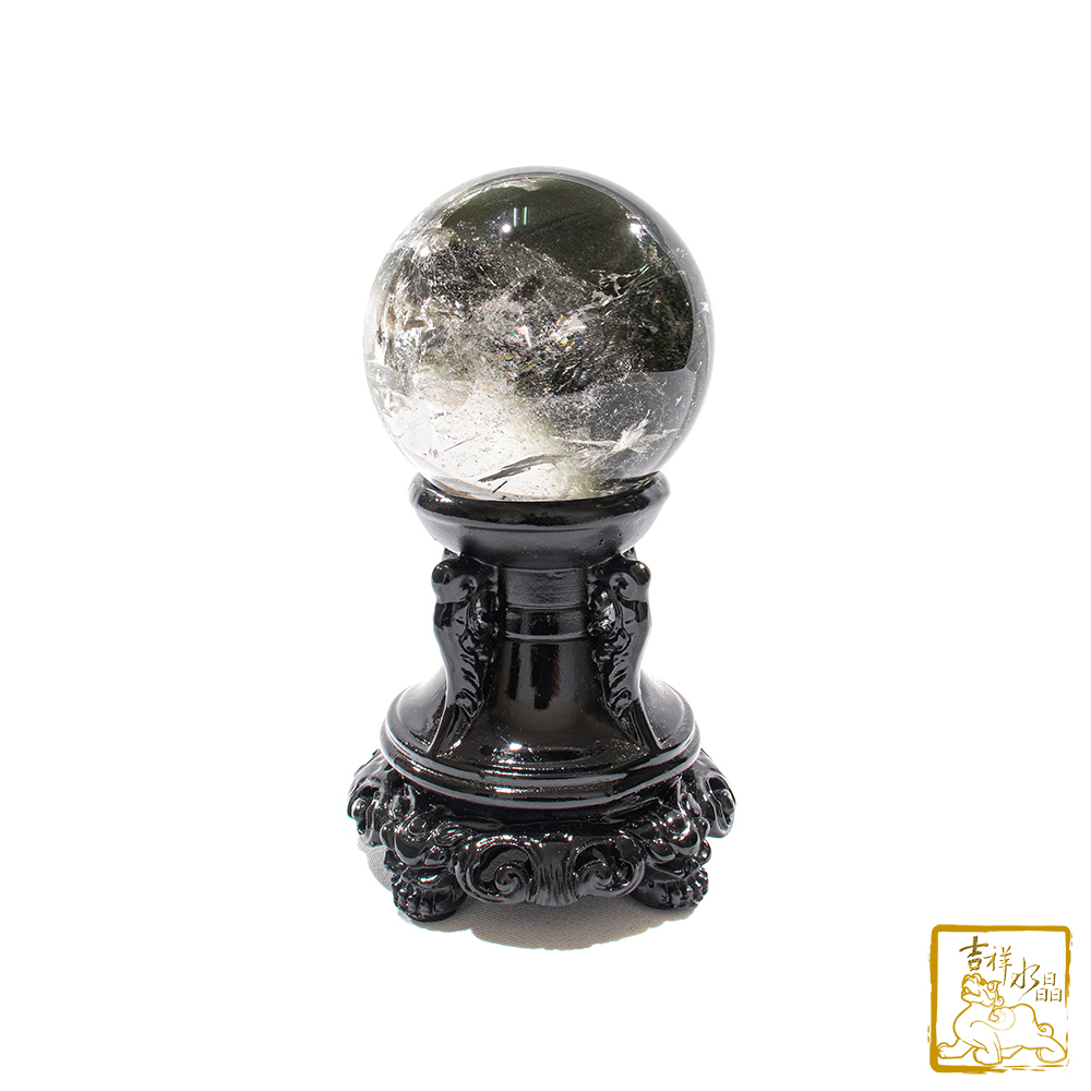 Green Phantom Quartz Ball 6.3cm