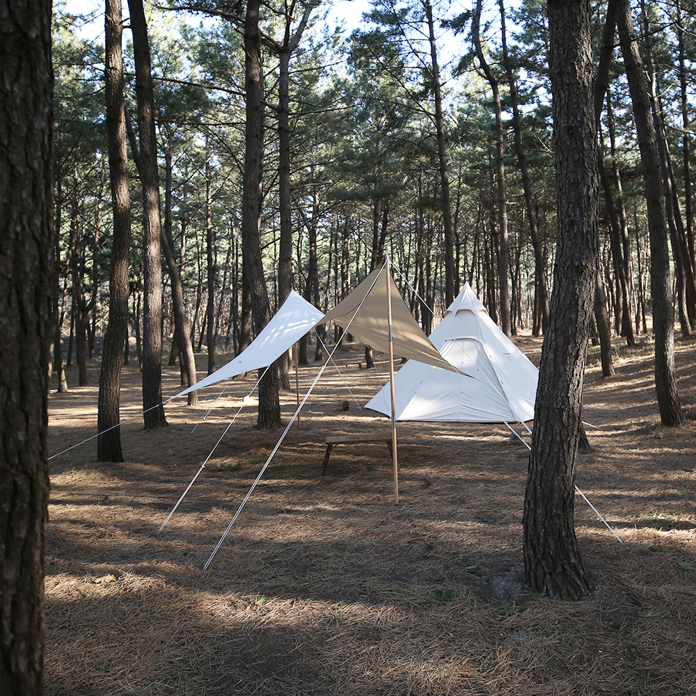 【SUPERNOVA 超新星】白蠟原木營柱 240 (2pcs)