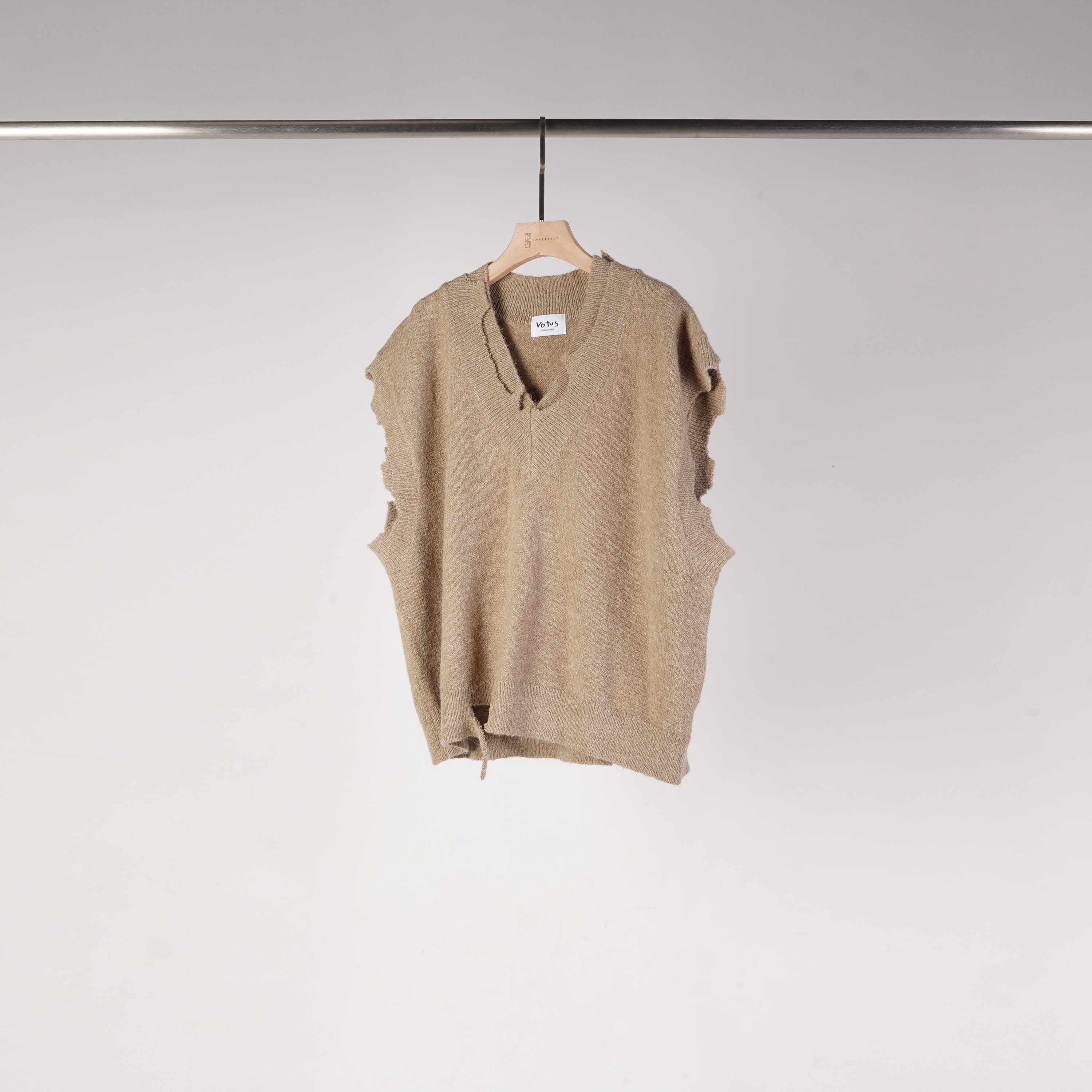 破壞感針織背心 | 4色