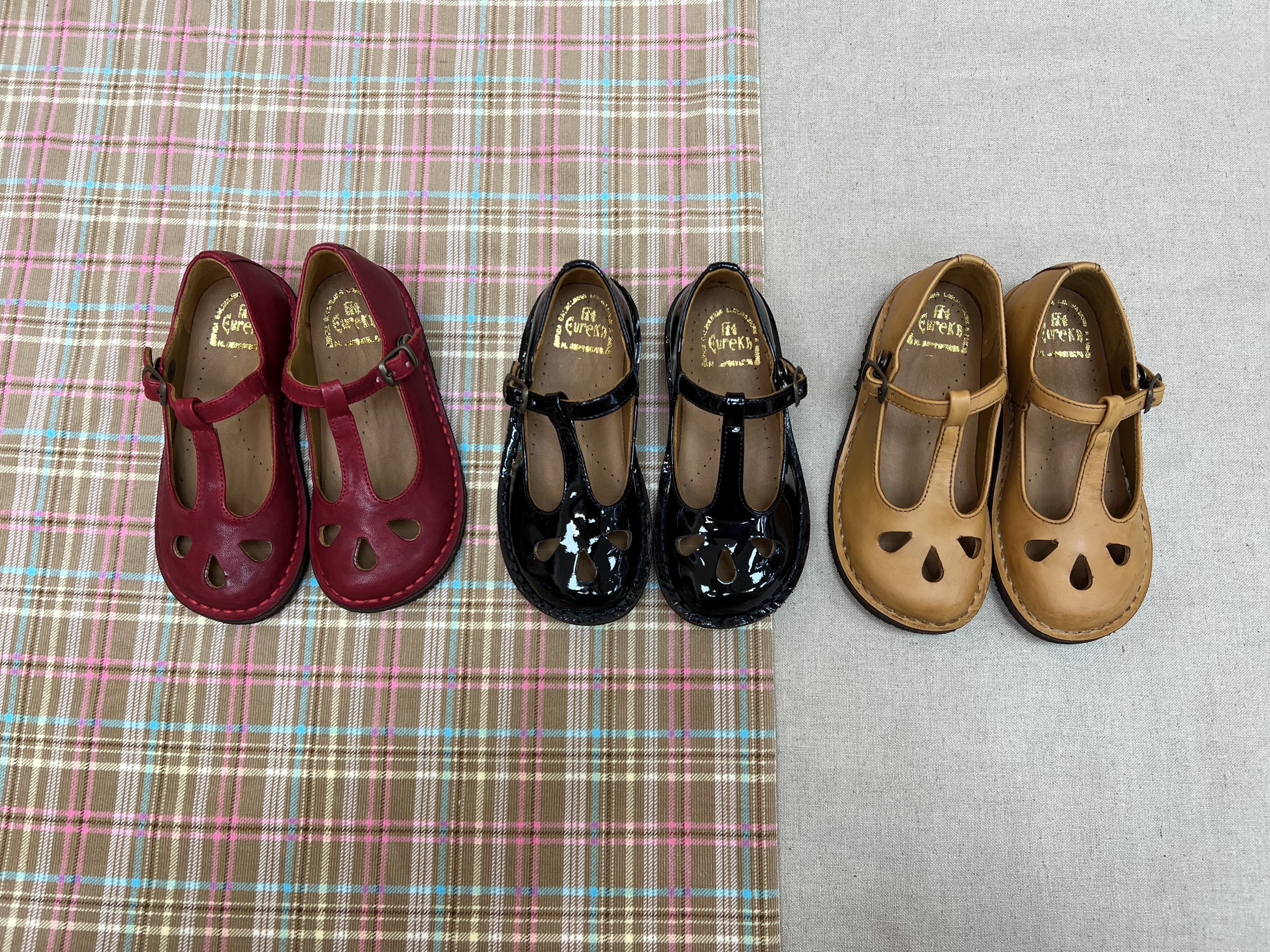 （預購）EUREKA 真皮水滴瑪莉珍 暗扣款式