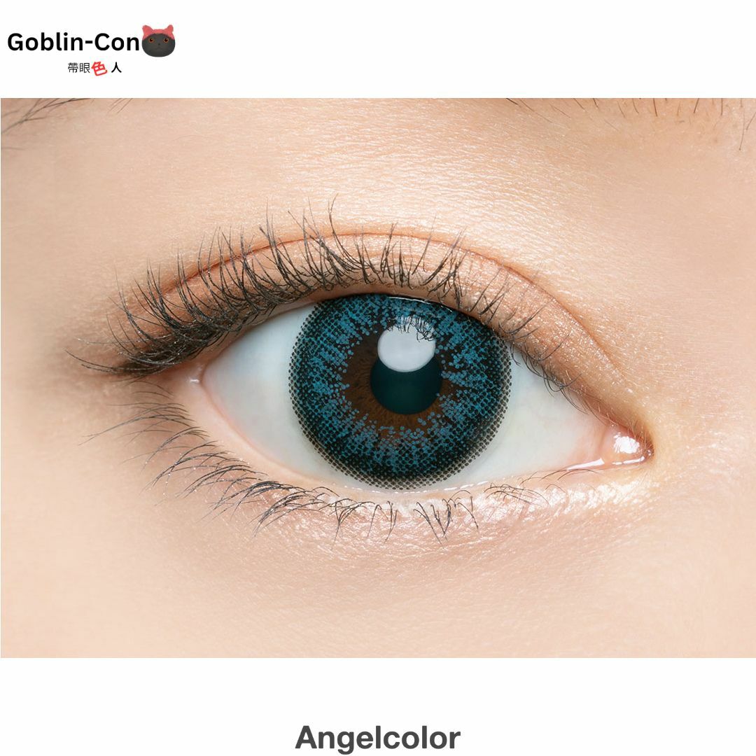 [日拋] AngelColor Bambi Series 1 Day Vintage Blue 彩妝隱形眼鏡｜每盒10片
