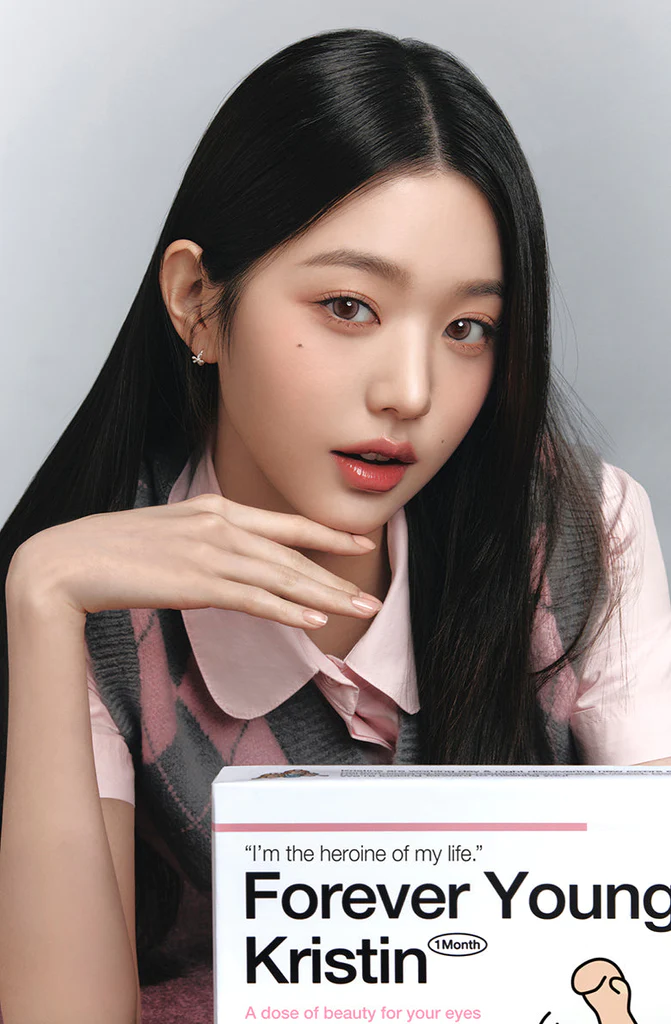 [日拋] Hapa Kristin Forever Young  Kristin 1 Day  Wannabe Brown 夢幻棕 彩妝隱形眼鏡 |每盒10片