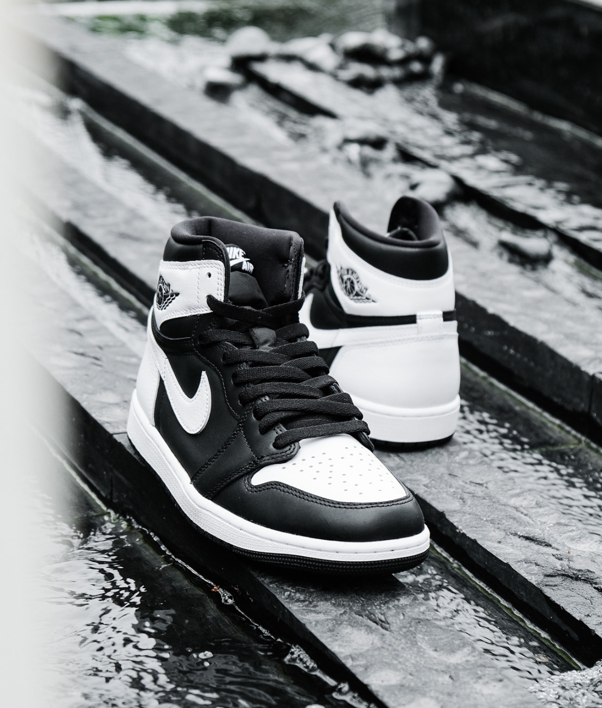 <快速出貨> Air Jordan 1 Retro High OG "Black White"男版/GS