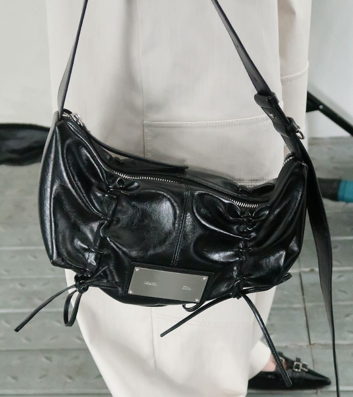 ［ Matin Kim ］韓國品牌 蝴蝶結 皮革 肩背包