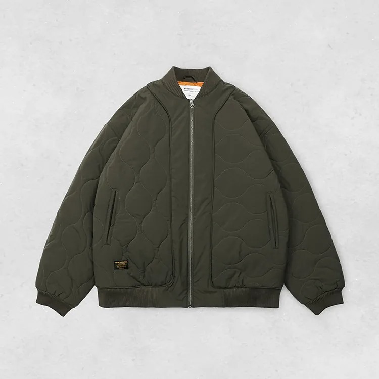 B-SIDE QUILTED BOMBER JACKET
