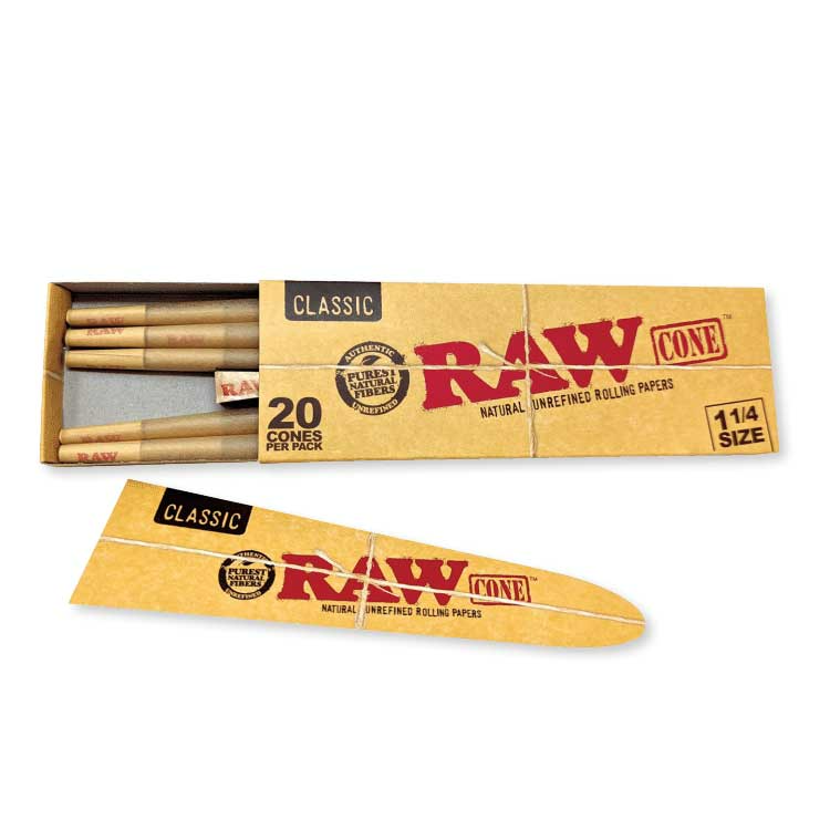 🇪🇸RAW - Classic Single Size Cones 預捲筒 （20入）