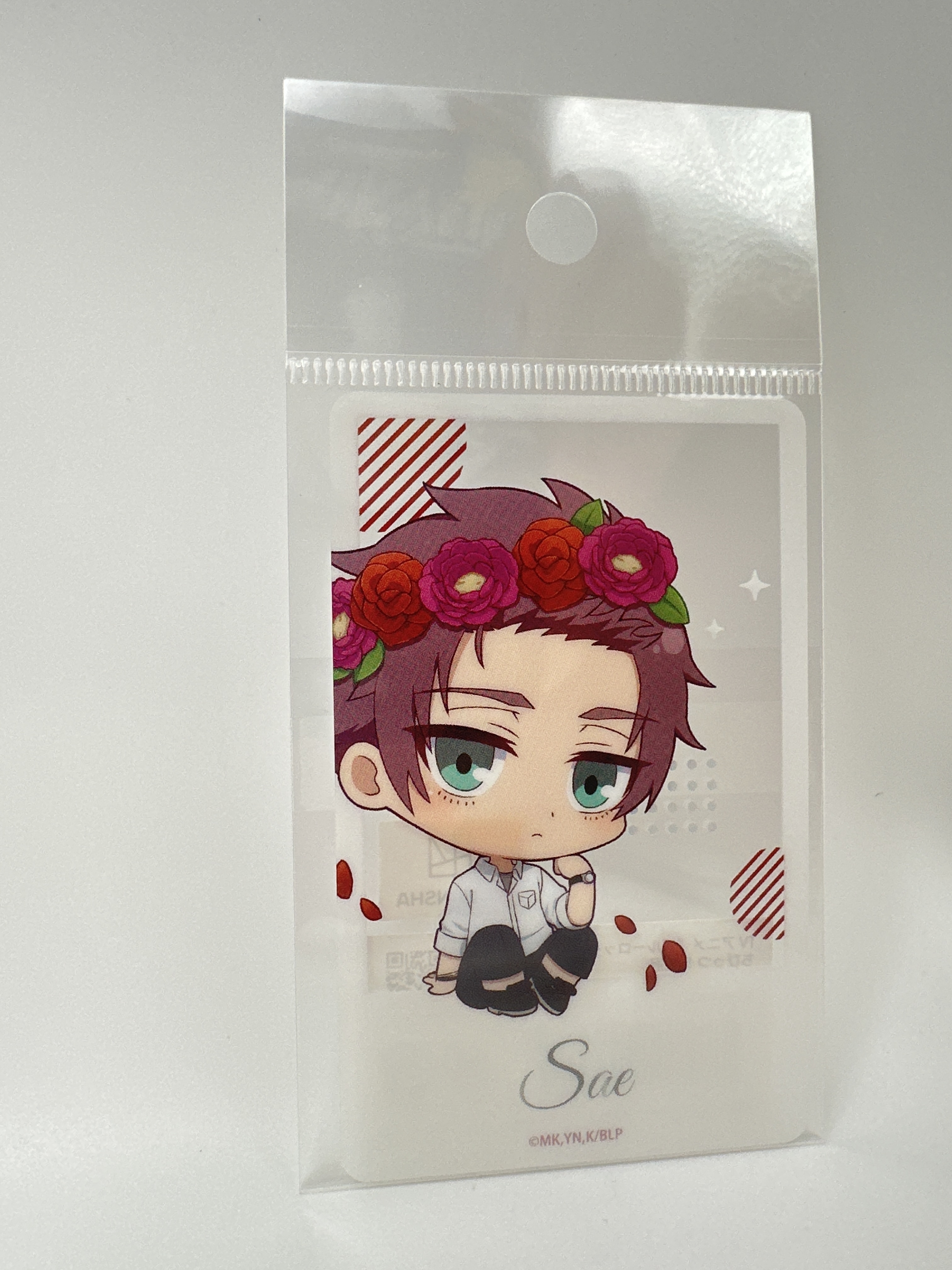 藍色監獄 糸師冴 Q牌花環透卡