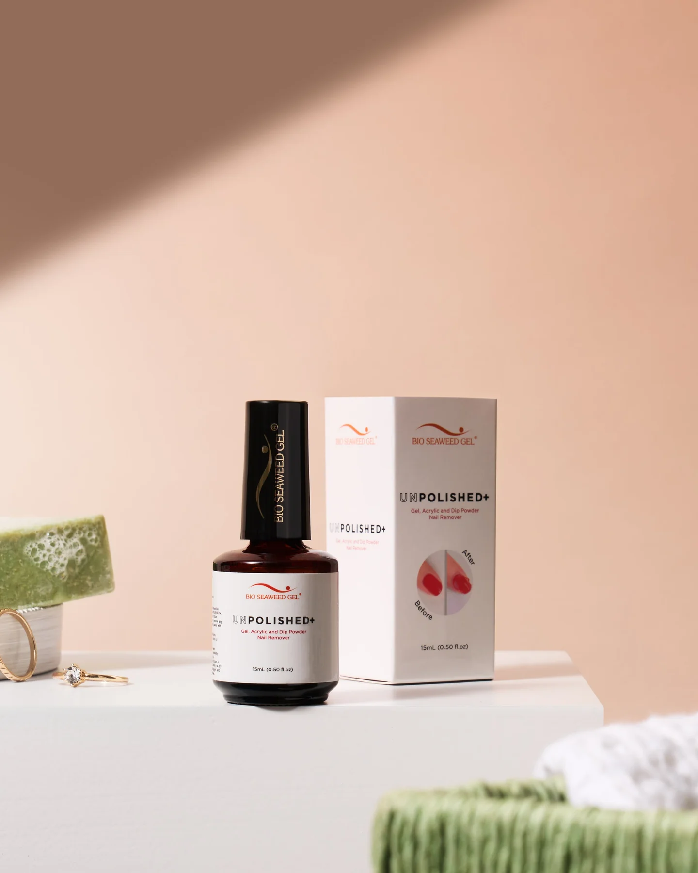 Bio Seaweed Gel UNPOLISHED+ 無刺激性Gel甲卸甲水
