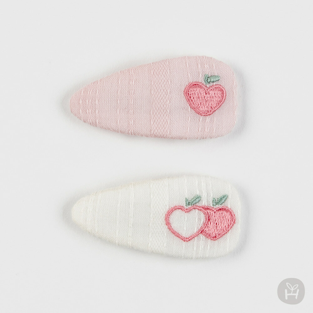 Happy Prince◼︎Pua 愛心小蘋果髮夾組