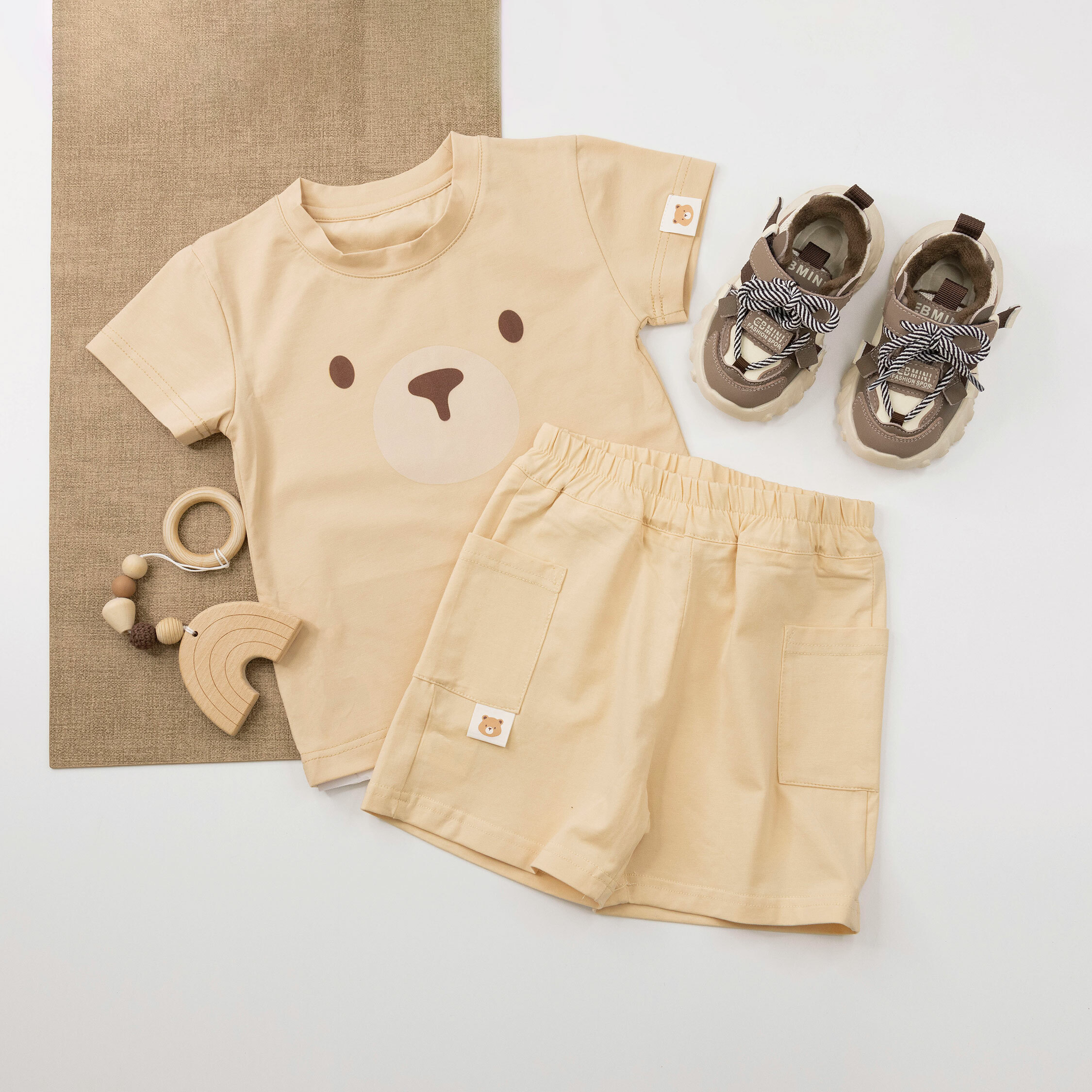 【JB1046】變身捷比熊。霜柔棉上衣