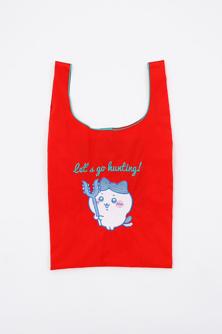 預訂｜Chiikawa 刺繡尼龍環保袋 八字貓