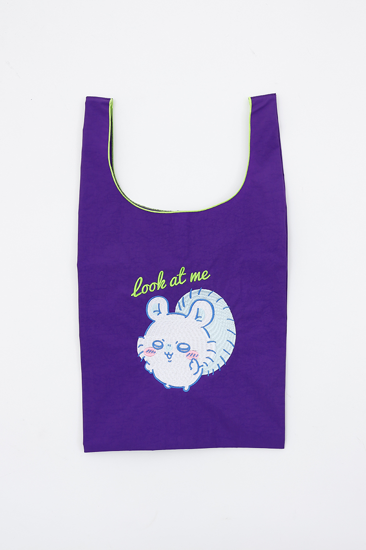 預訂｜Chiikawa 刺繡尼龍環保袋 飛鼠