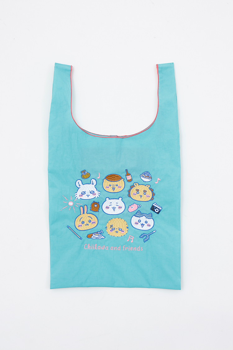 預訂｜Chiikawa 刺繡尼龍環保袋 Chiikawa & Friends