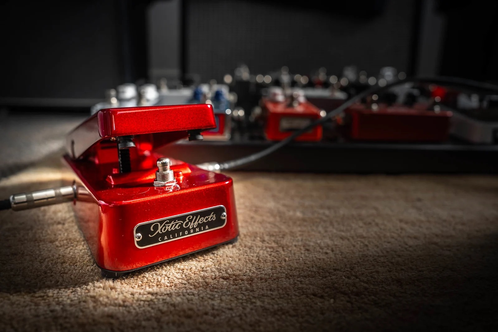 Xotic Xotic Wah 哇哇踏板效果器 XW-2 限量糖果紅 Candy Apple Red 第 5 張圖片｜三峽效果器