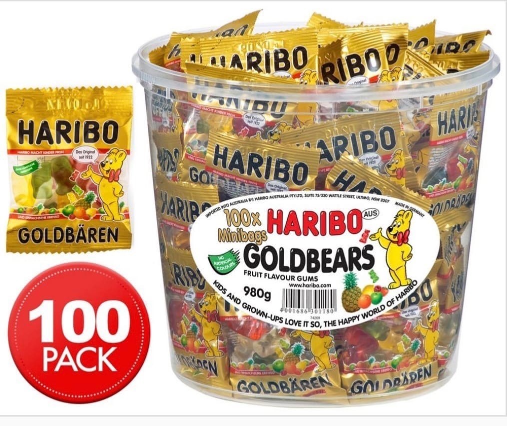 德國Haribo桶裝熊仔糖