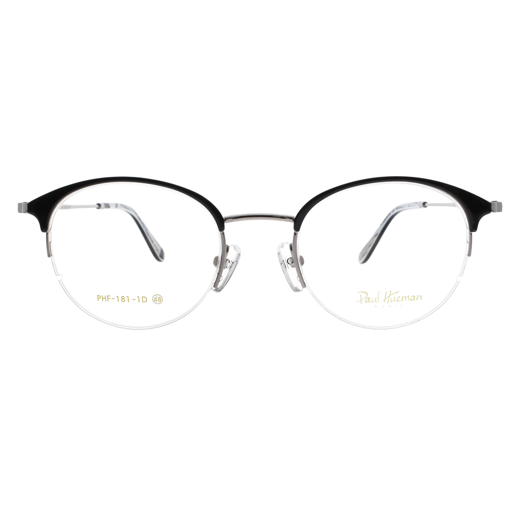 【PAUL HUEMAN】PHF181-1D C05 韓系潮流貓眼圓框光學眼鏡