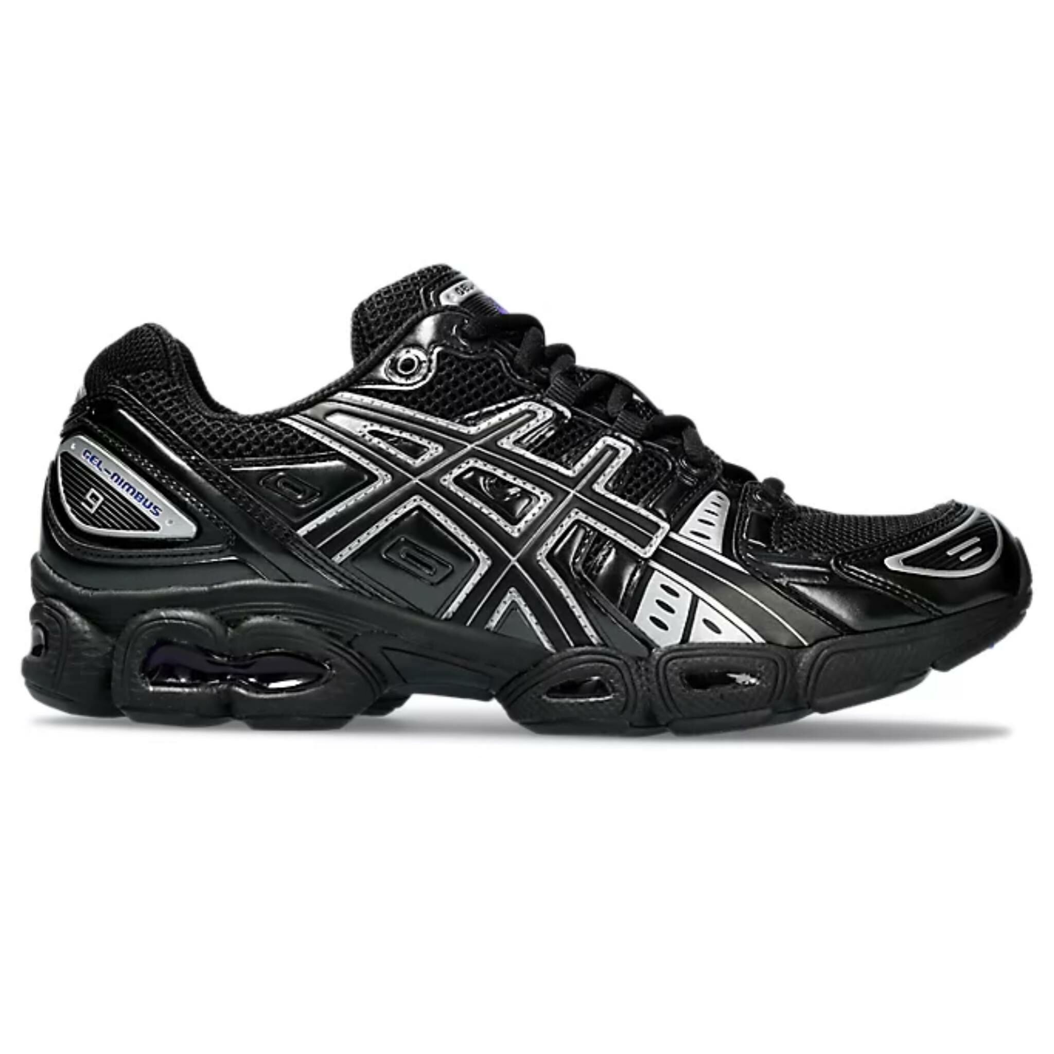 ?日本直送】Asics GEL-NIMBUS 9 長距離訓練緩衝穩定男女通用跑鞋黑色 