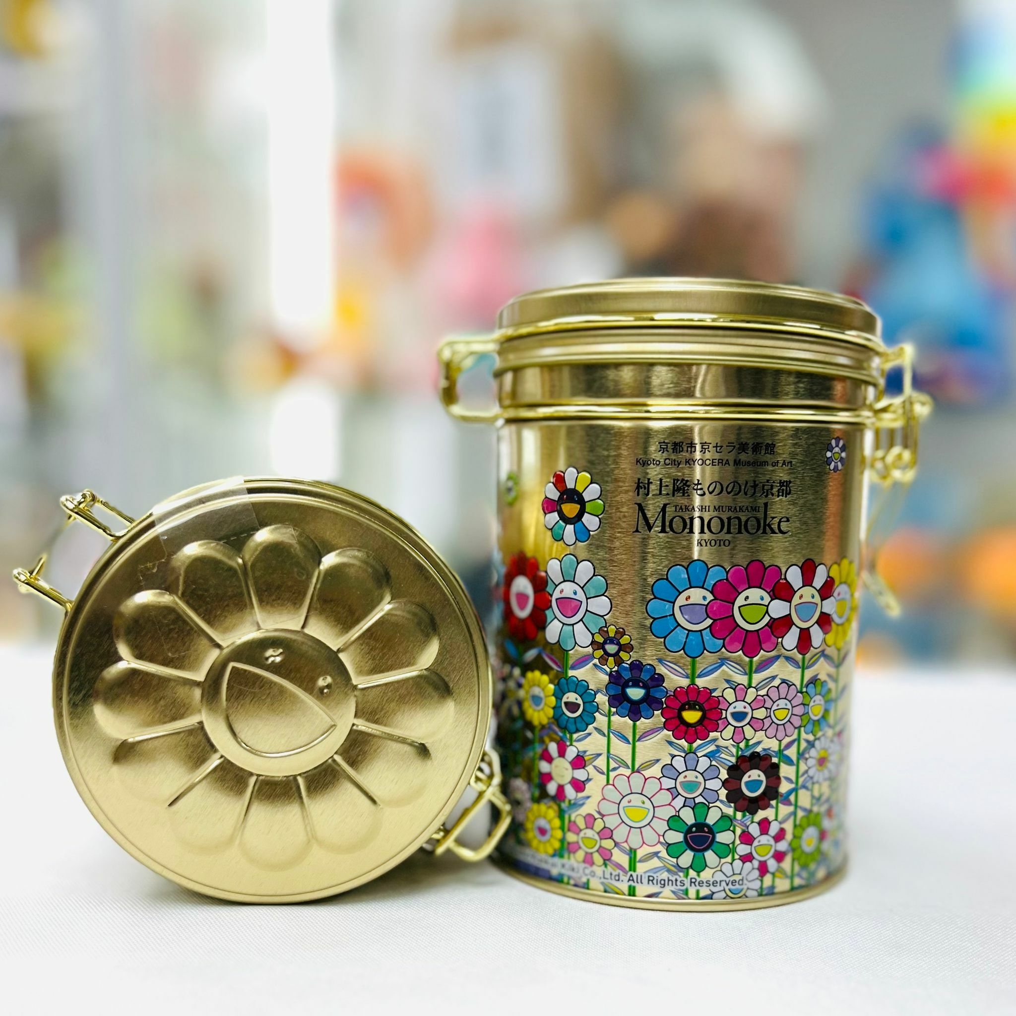 村上隆もののけ京都 キャニスター缶会場限定 2缶セット 村上隆 村上隆もののけ京都 キャニスター缶会場限定 2缶セット 村上隆