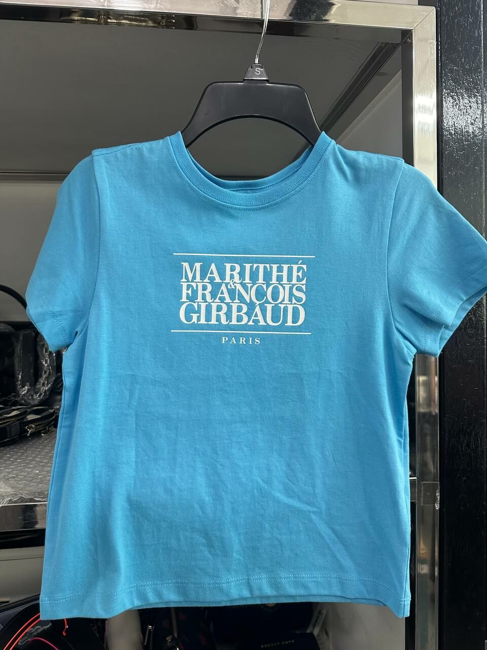 [S] MARITHE ENFANT CLASSIC LOGO TEE,SKYBLUE, 1MG23STS404SBLM (SMR61)
