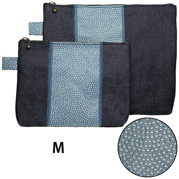 日本岡山榻榻米邊牛仔袋(大) (日本製)