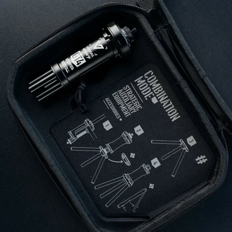 【ANGLE】 GT4 戰術無限變換燈架（附小地雷、收納包、360度無死角調整器）