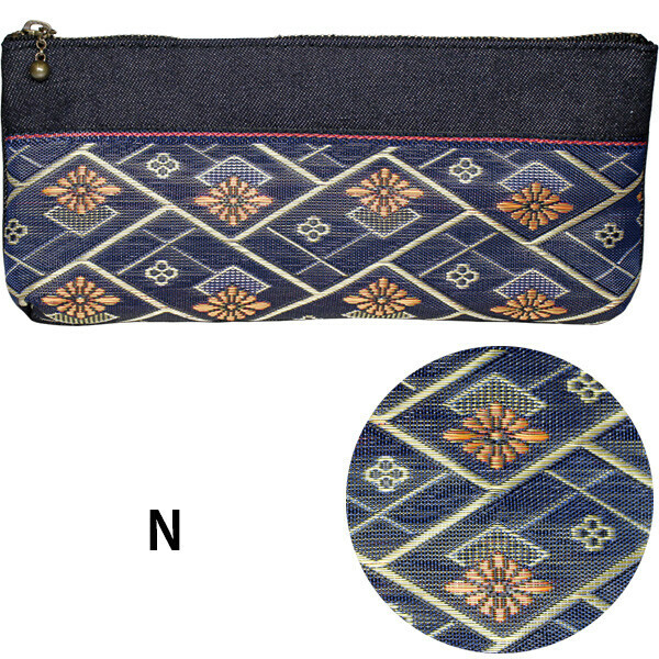 日本岡山榻榻米邊牛仔長形袋 (日本製)