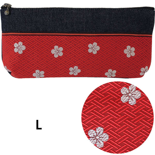 日本岡山榻榻米邊牛仔長形袋 (日本製)