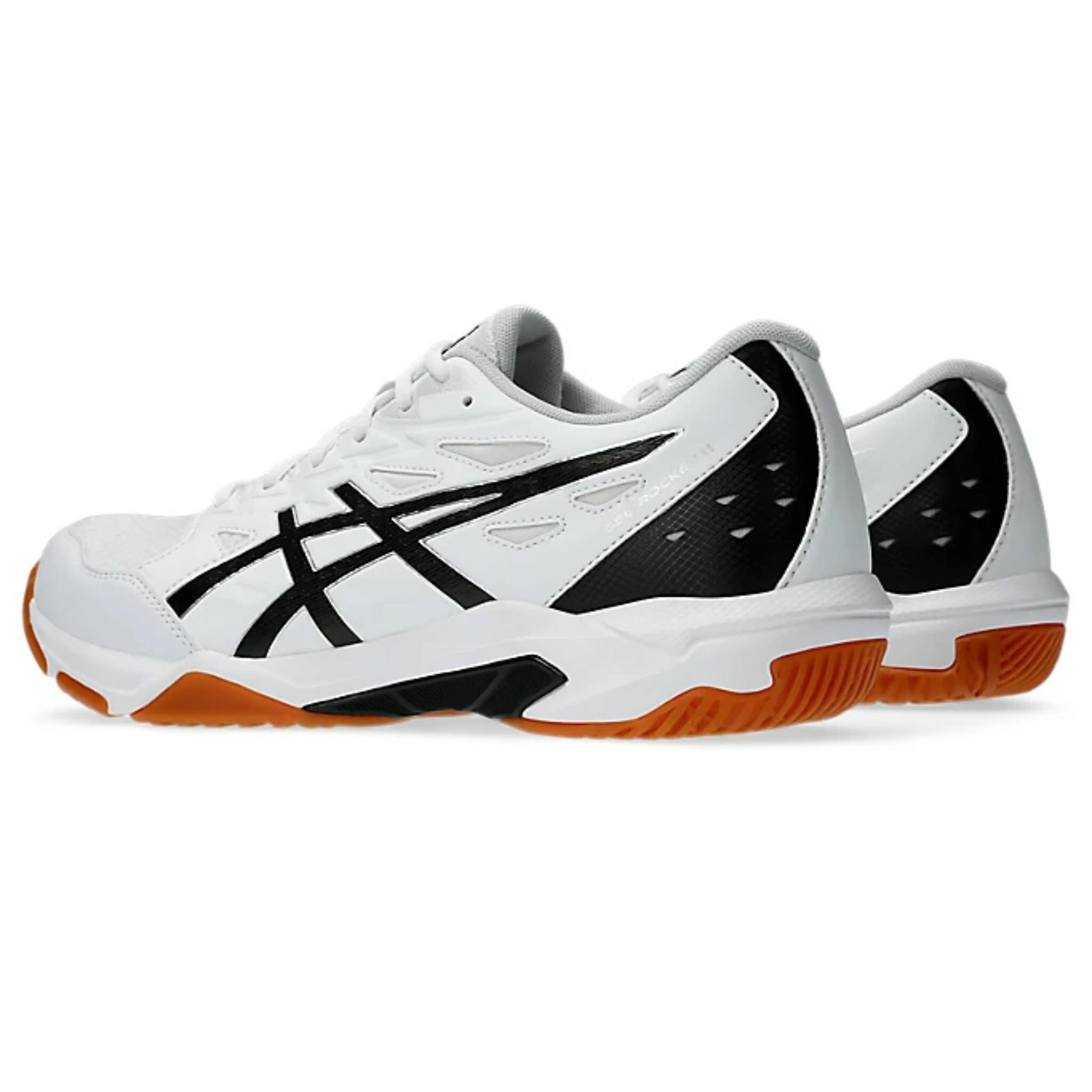 💥日本直送】Asics GEL-ROCKET 11 男女通用白色22.5-29.0