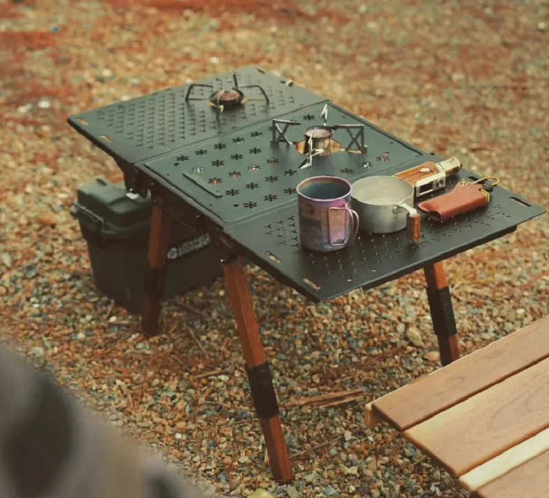 【ANGLE】多功能摺疊桌 人字紋